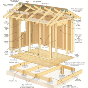 shed building plans